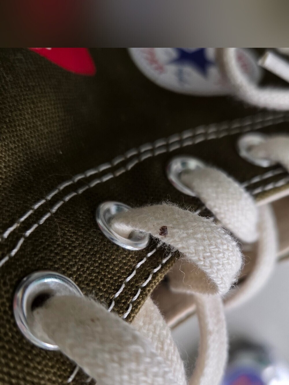 Comme des Garçons Play x Converse Chuck 70 Top High Multi Heart Womens Sz 7 - Picture 10 of 15